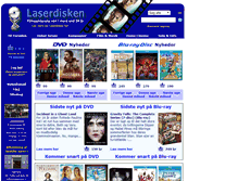 Tablet Screenshot of laserdisken.dk